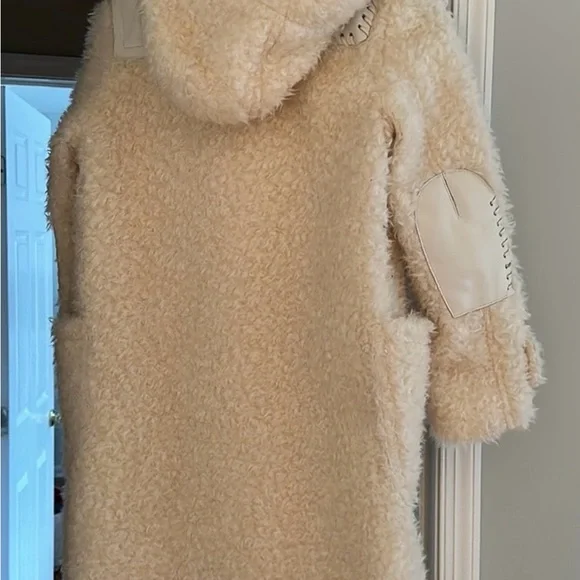 NWT Coach Shearling coat sz S - Picture 8 of 11